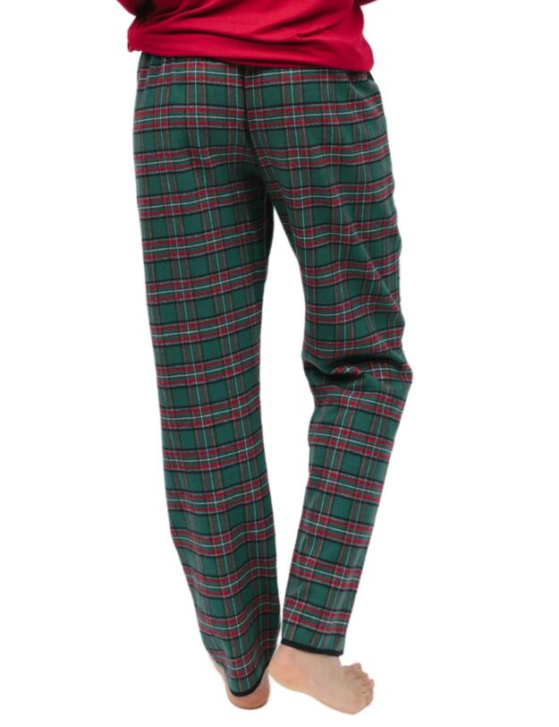 Cyberjammies Whistler Pyjama Bottoms Green Check