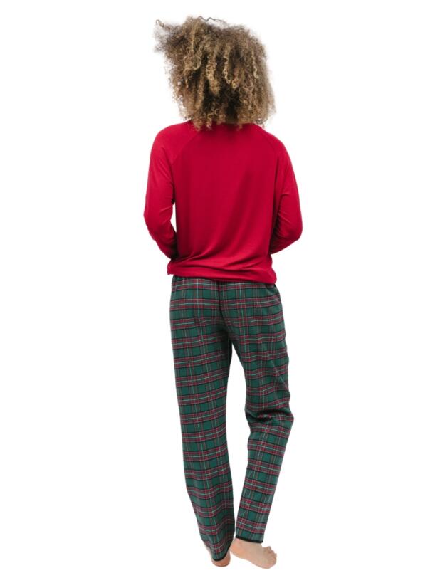 Cyberjammies Whistler Pyjama Bottoms Green Check