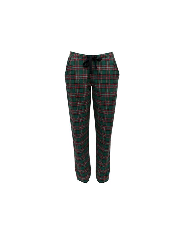 Cyberjammies Whistler Pyjama Bottoms Green Check