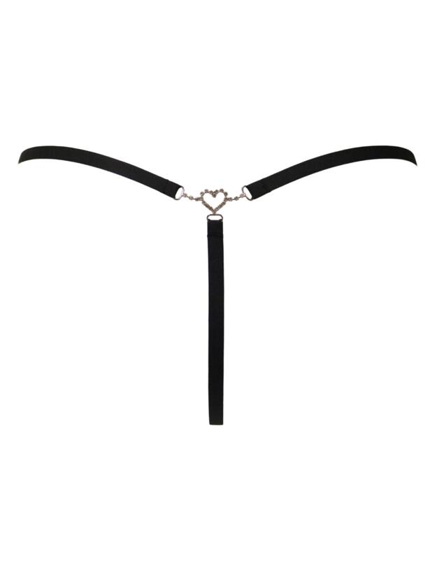 Pour Moi Bling It On Thong Black 