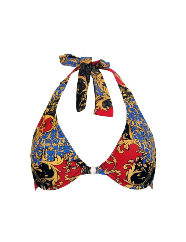 Pour Moi Riviera Front Fastening Bikini Top Multi