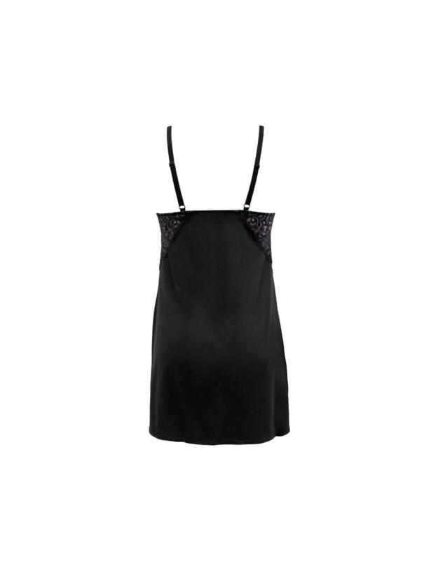 Pour Moi Romance Chemise Nightdress Black 