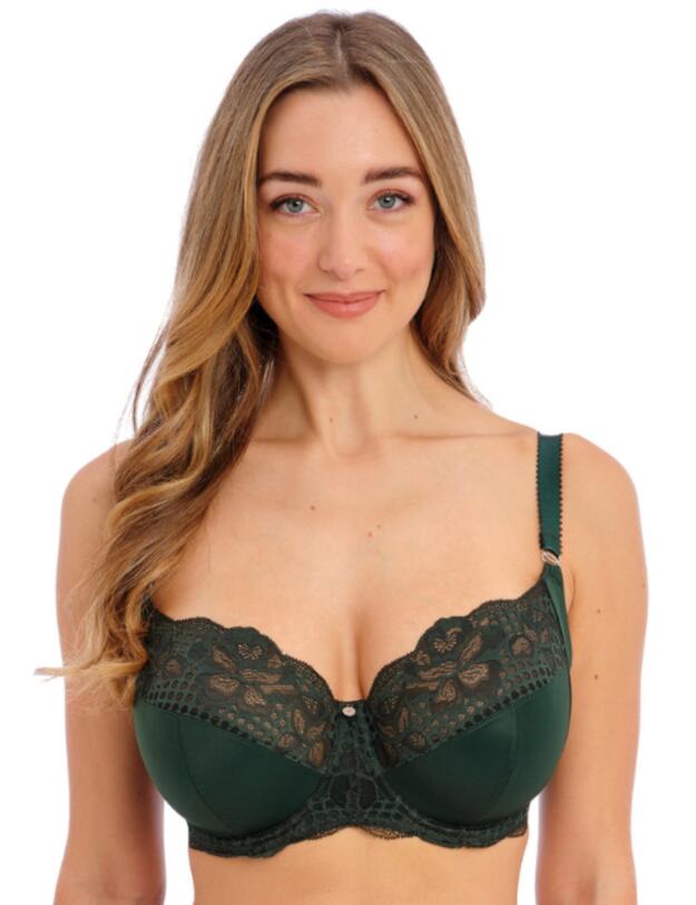 Fantasie Reflect Side Support Bra Deep Emerald