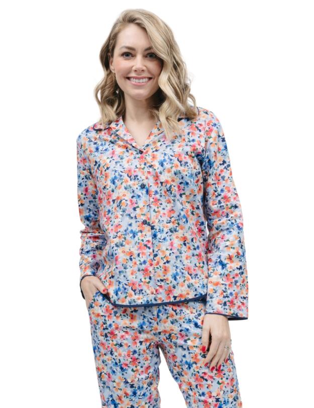 9740 Cyberjammies Bea Pyjama Top - 9740 Ditsy Floral