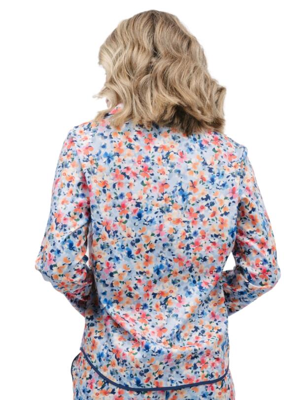 9740 Cyberjammies Bea Pyjama Top - 9740 Ditsy Floral