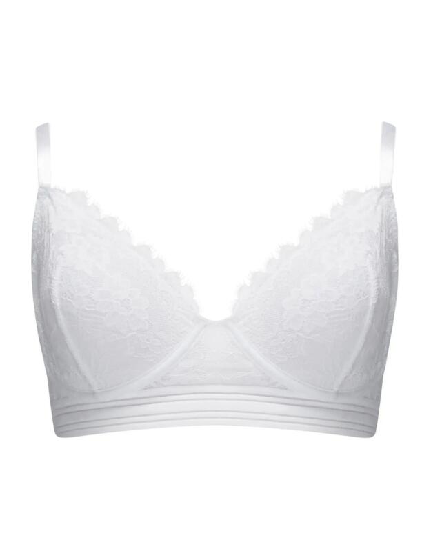 Pour Moi Revolution Underwired Bra White 