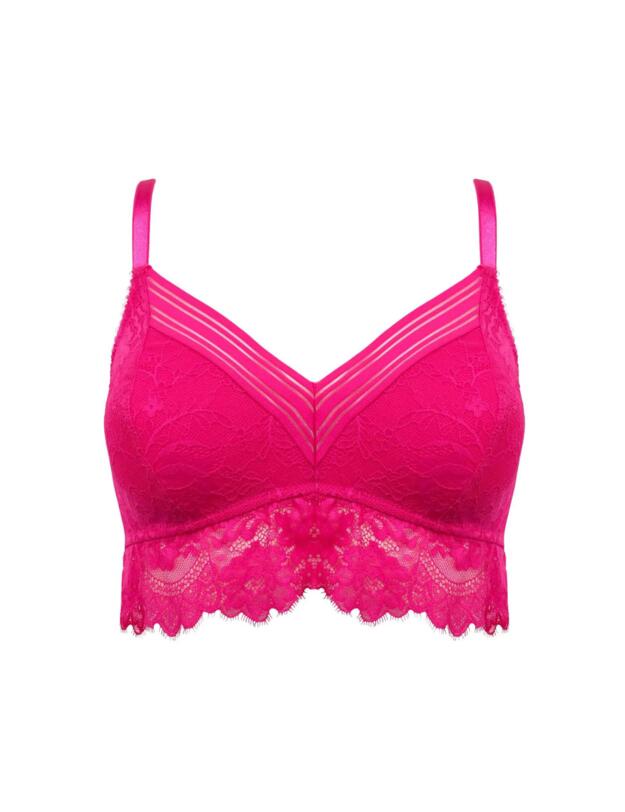 Pour Moi Revolution Non-Wired Bra Hot Pink 