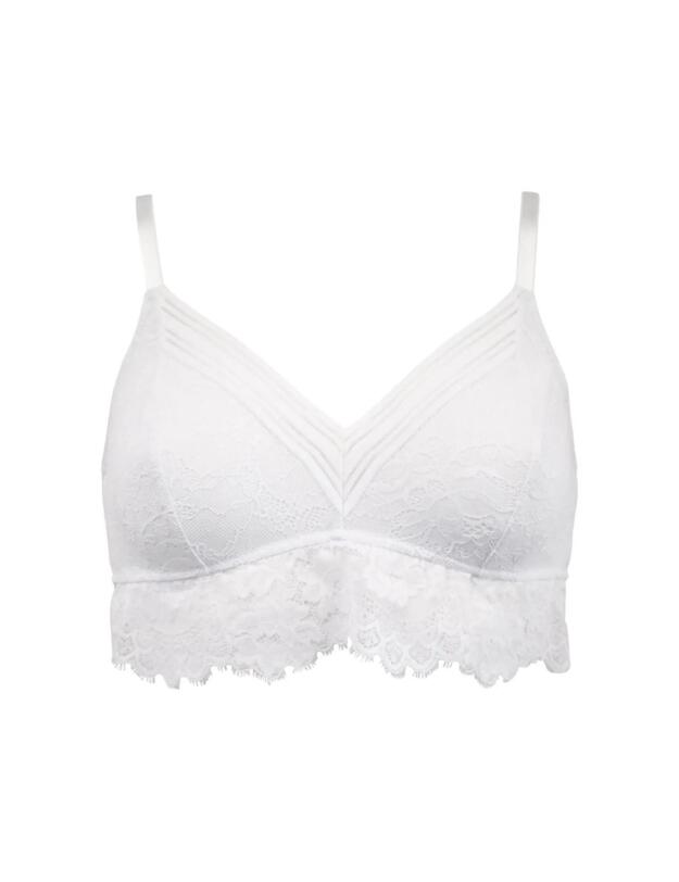 Pour Moi Revolution Non-Wired Bra White 