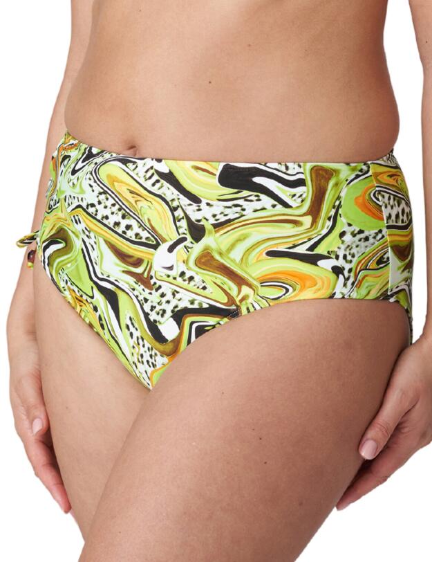 Prima Donna Jaguarau Bikini Full Briefs Lime Swirl