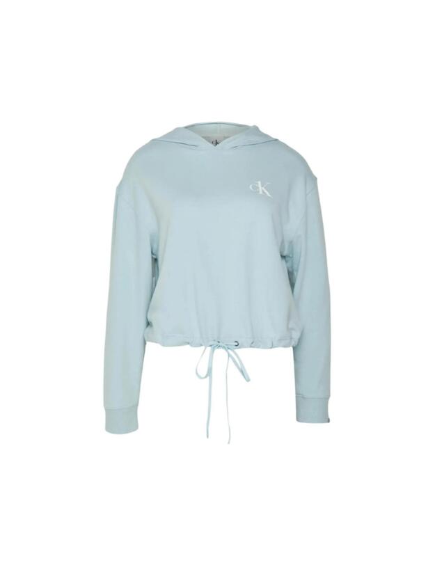 Calvin Klein CK One Lounge Hoodie Top Palest Blue 