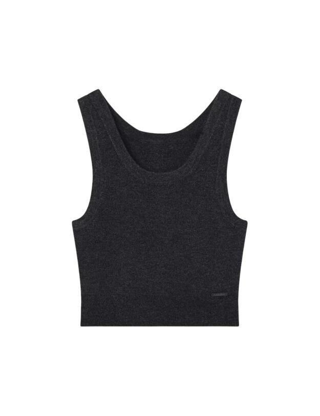 Calvin Klein Sweater Lounge Pyjama Tank Top Charcoal Heather