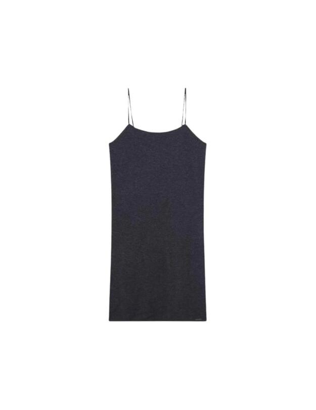 Calvin Klein Sweater Lounge Night Dress Charcoal Heather