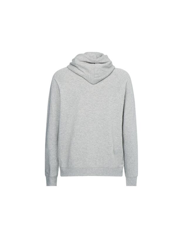Calvin Klein Mens CK One Full Zip Hoodie Grey Heather 