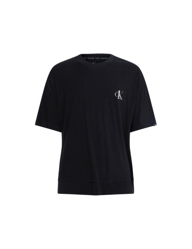 Calvin Klein Mens CK One Crew Neck T-Shirt Black 