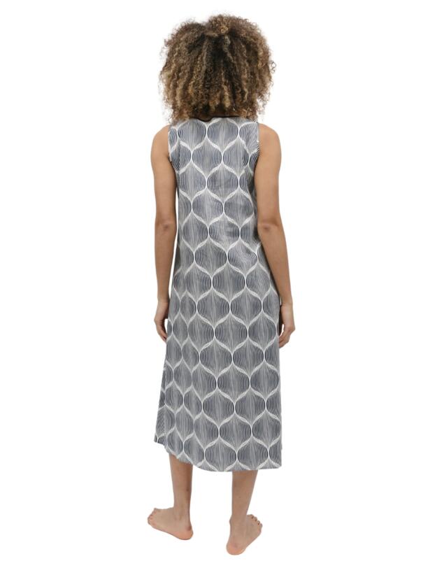 Cyberjammies Nicole Nightdress Cream Geo Print