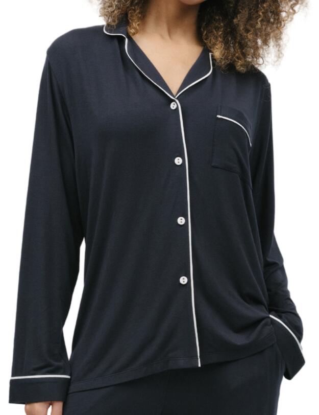 Cyberjammies Nicole Pyjama Top Charcoal