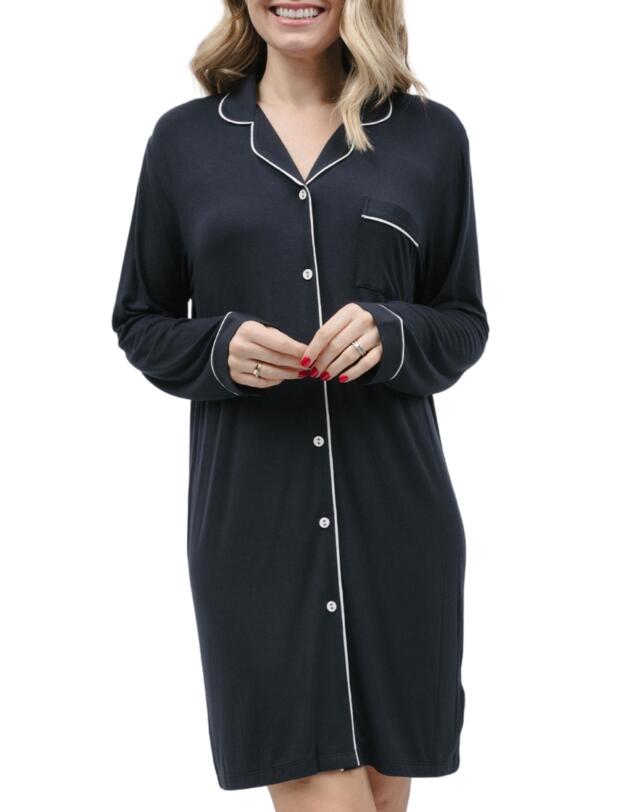 Cyberjammies Nicole Nightshirt Charcoal