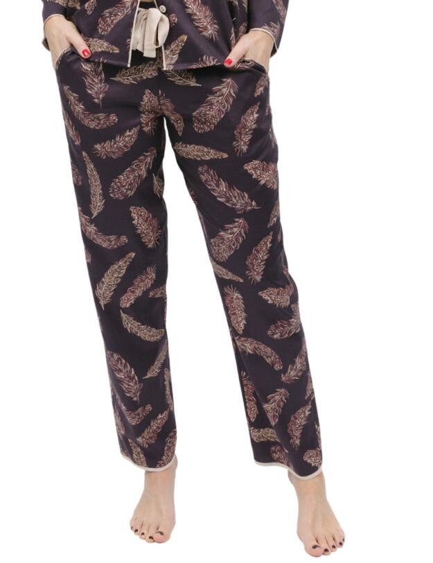 Cyberjammies Lana Pyjama Pants Brown Feather