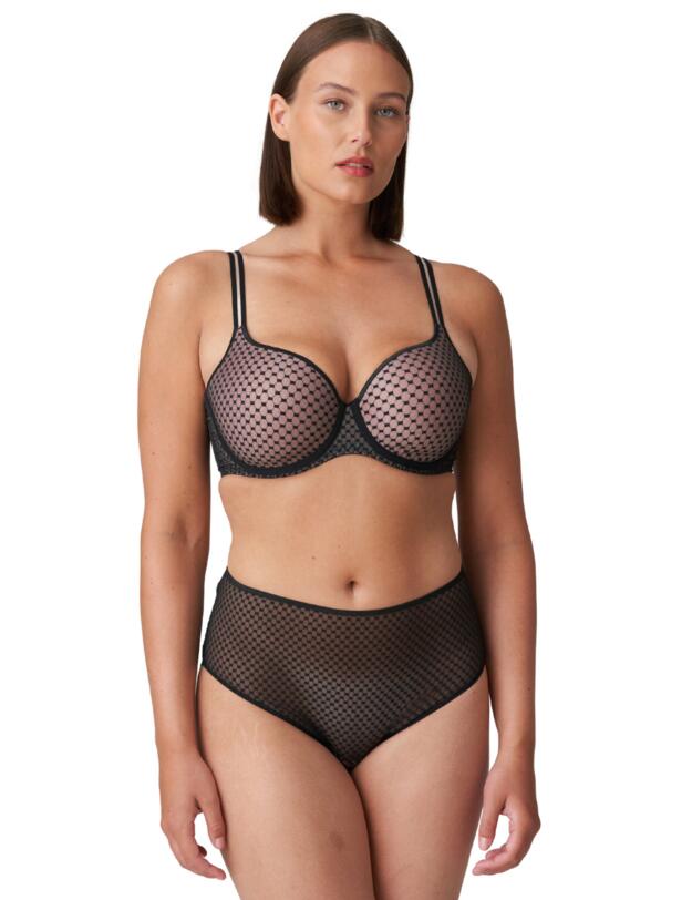 Prima Donna Twist Glass Beach Padded Heartshape Bra Black