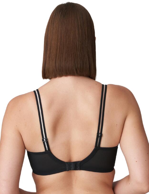 Prima Donna Twist Glass Beach Padded Heartshape Bra Black