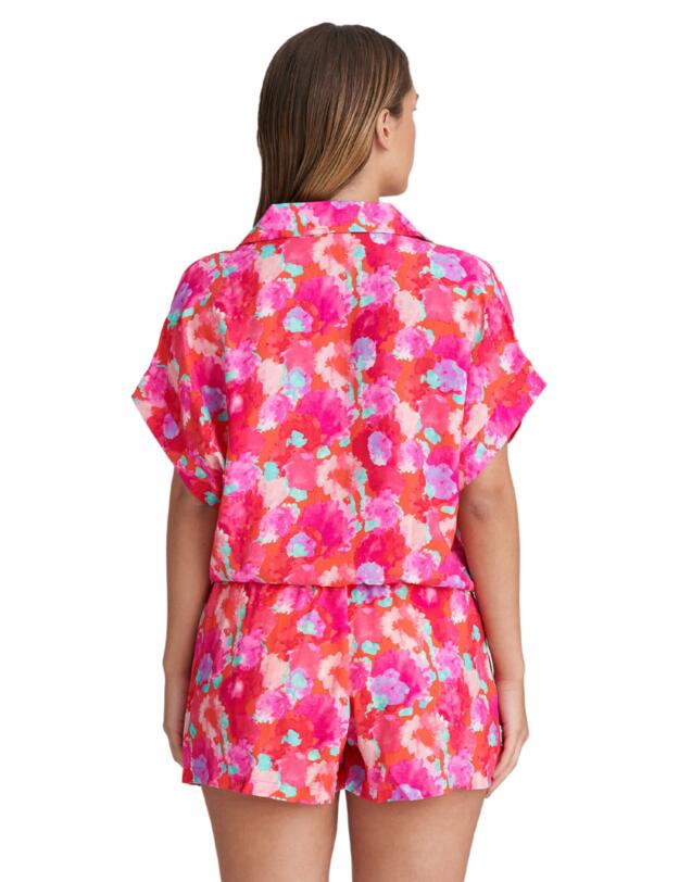 Marie Jo Apollonis Swimwear Beach Cover Up Set Neon Sunset
