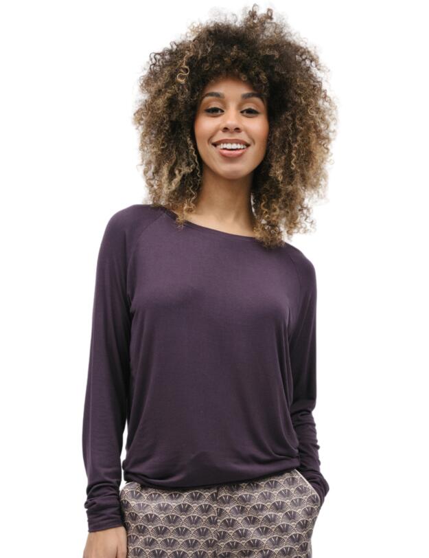Cyberjammies Lana Jersey Pyjama Top Brown 