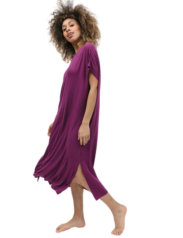 Cyberjammies Eve Jersey Nightdress Magenta 