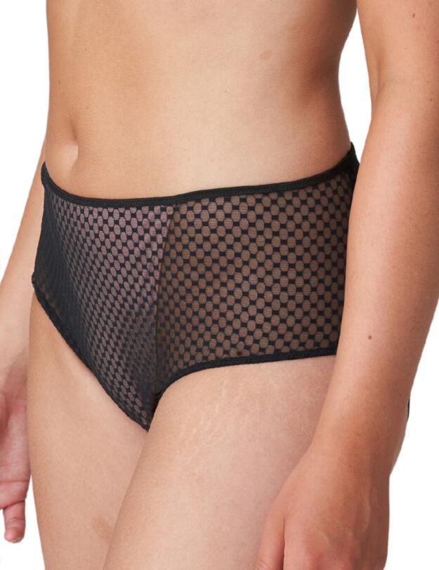 Prima Donna Twist Glass Beach Full Briefs Black
