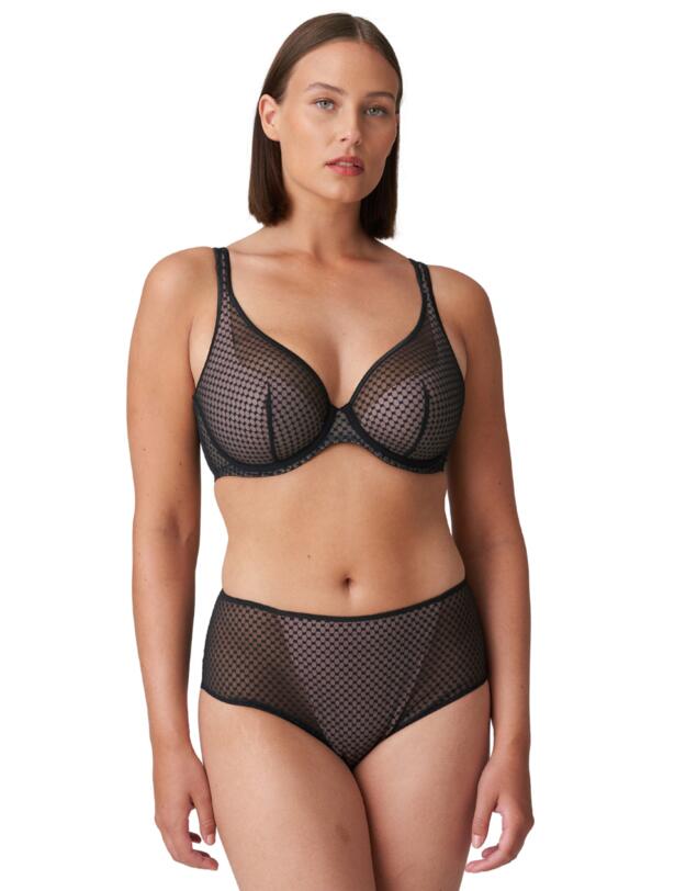 Prima Donna Twist Glass Beach Full Briefs Black