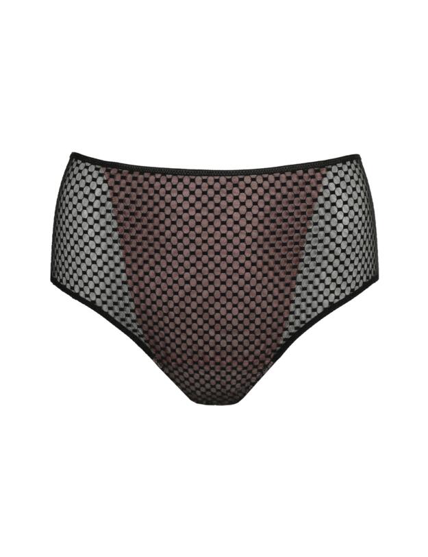 Prima Donna Twist Glass Beach Full Briefs Black