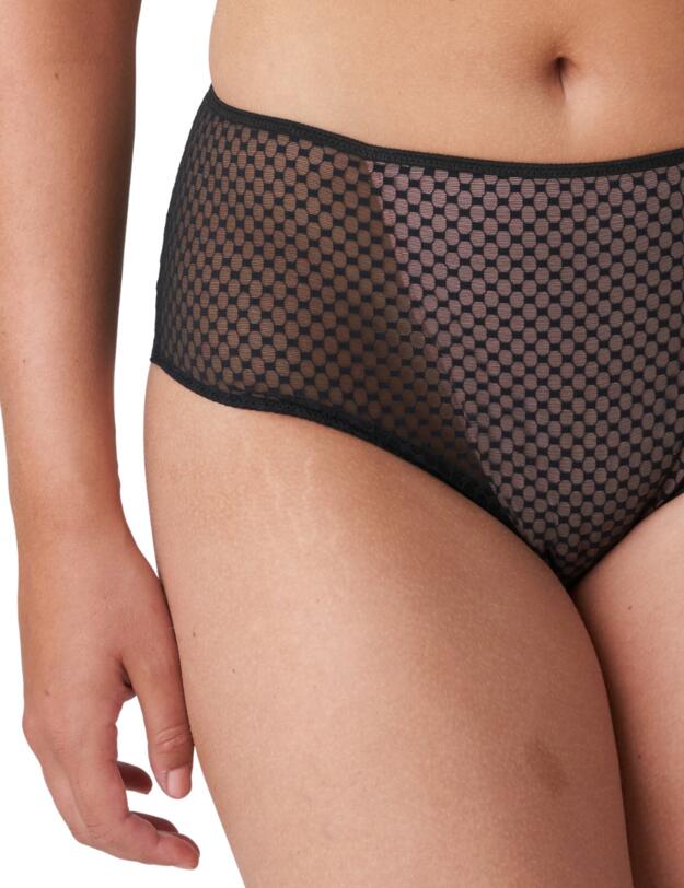 Prima Donna Twist Glass Beach Full Briefs Black