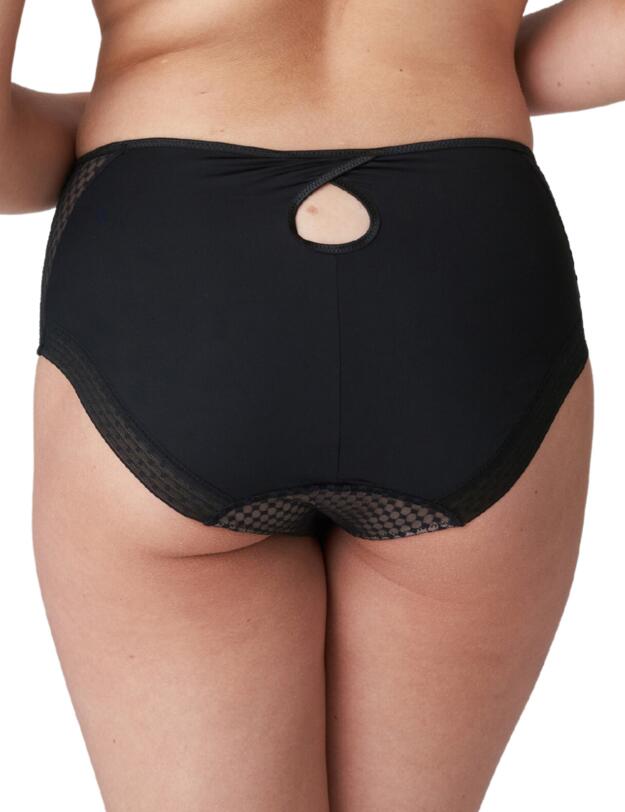 Prima Donna Twist Glass Beach Full Briefs Black