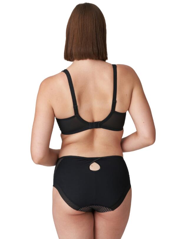 Prima Donna Twist Glass Beach Full Briefs Black