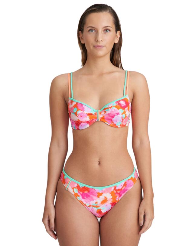 Marie Jo Apollonis Full Cup Bikini Top Neon Sunset 