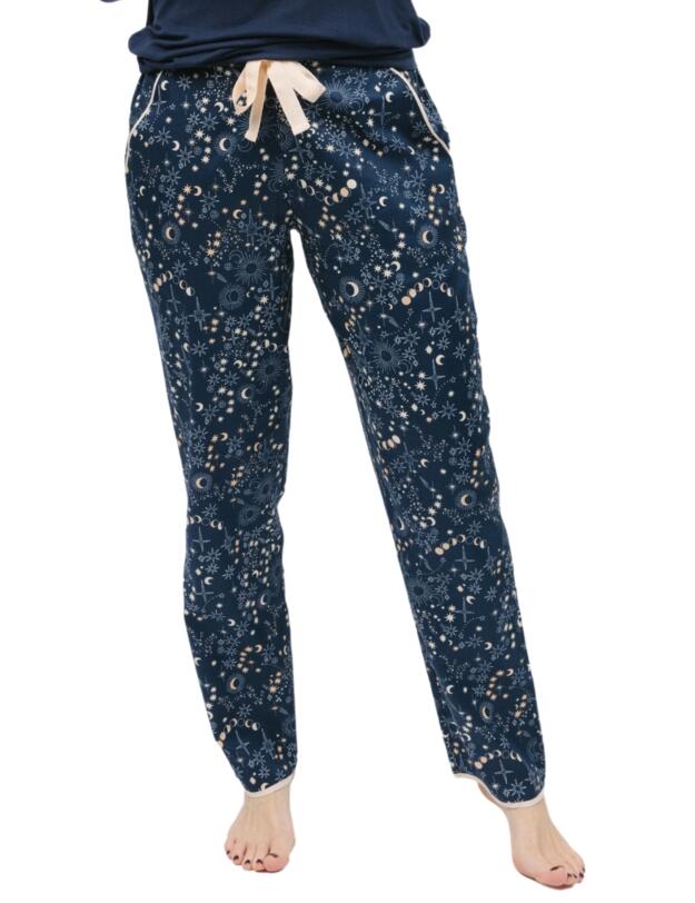 Cyberjammies Cosmo Pyjama Bottoms Navy Celestial Print