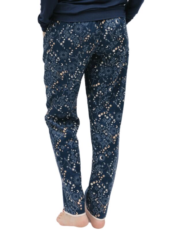 Cyberjammies Cosmo Pyjama Bottoms Navy Celestial Print