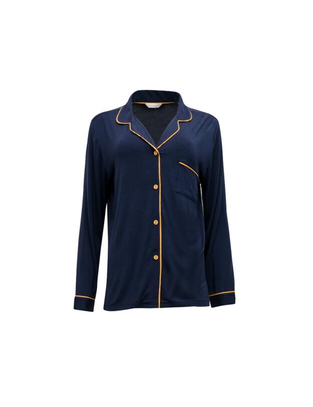 Cyberjammies Cosmo Pyjama Top Navy