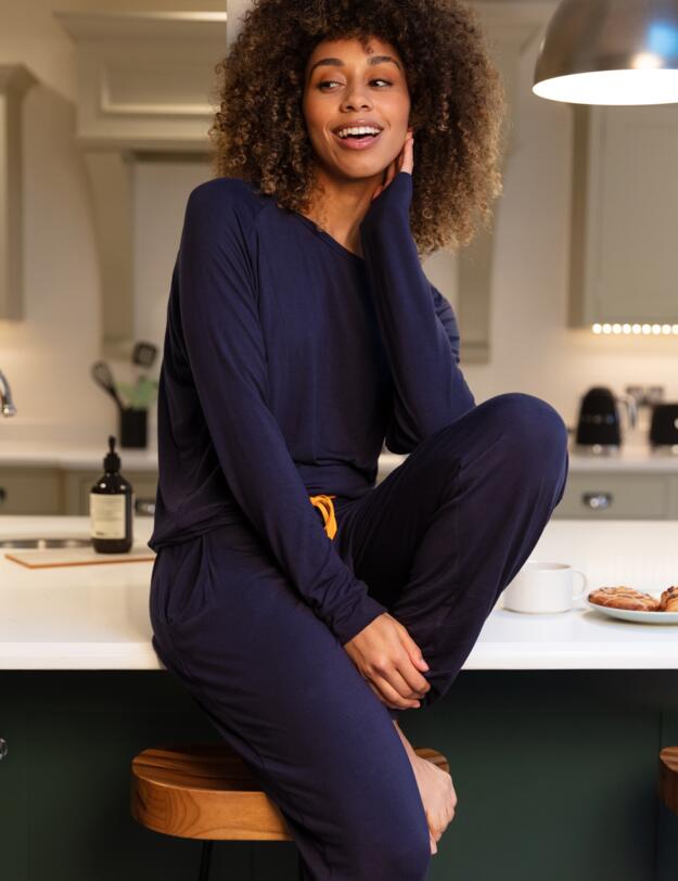 Cyberjammies Cosmo Pyjama Bottoms Navy