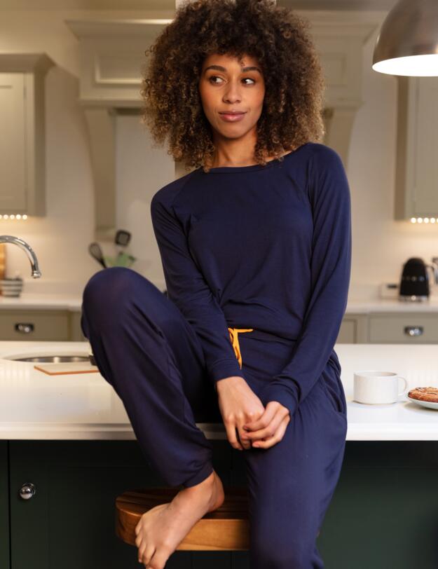 Cyberjammies Cosmo Pyjama Bottoms Navy