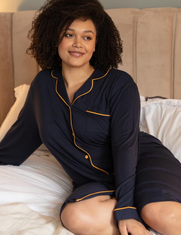 Cyberjammies Cosmo Nightshirt Navy