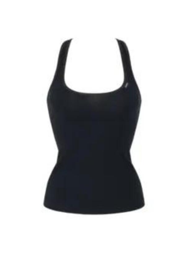 Chantelle Cotton Comfort Vest Top Black 