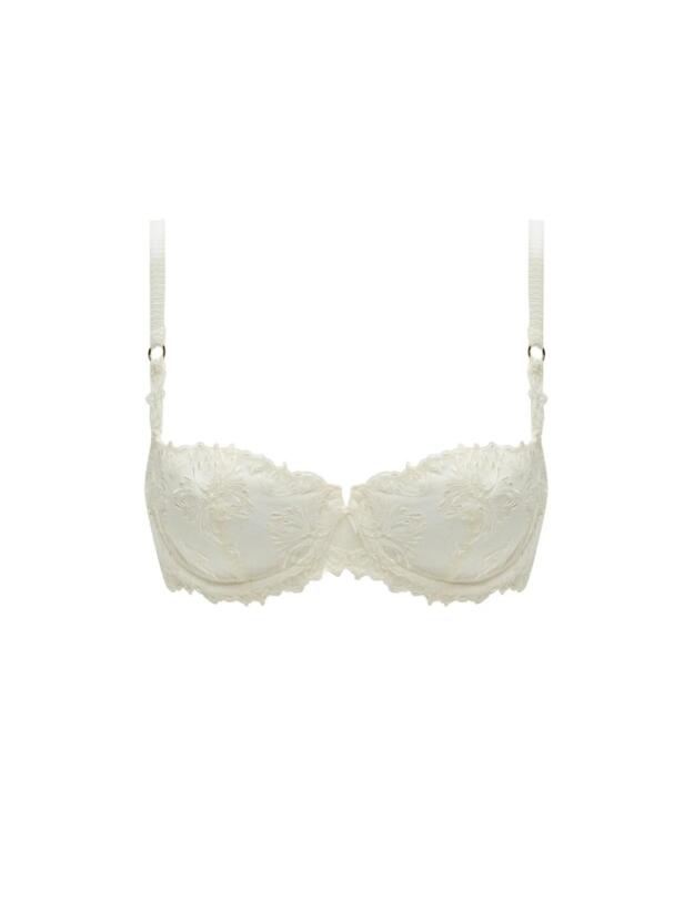  Chantelle Champs Elysees Balconette Bra Ivory 