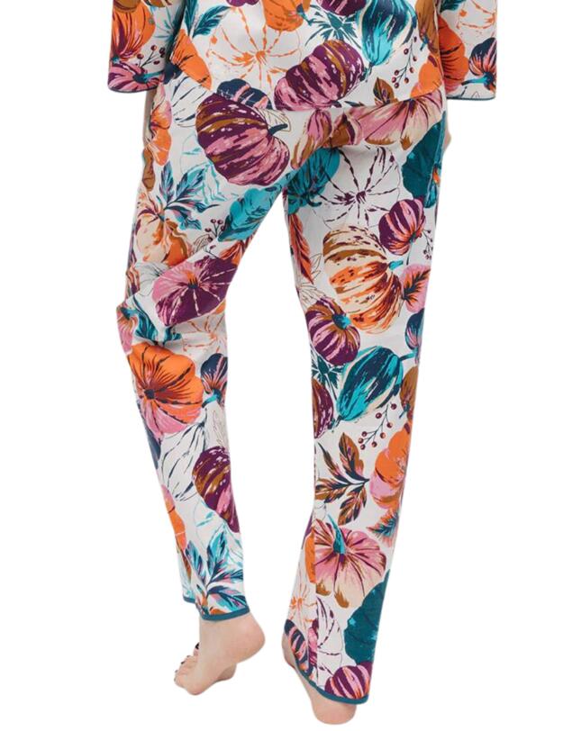 Cyberjammies Maple Pyjama Bottoms Cream Pumpkin Print