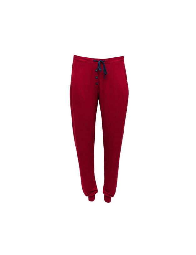 Cyberjammies Whistler Jersey Pyjama Bottoms Red