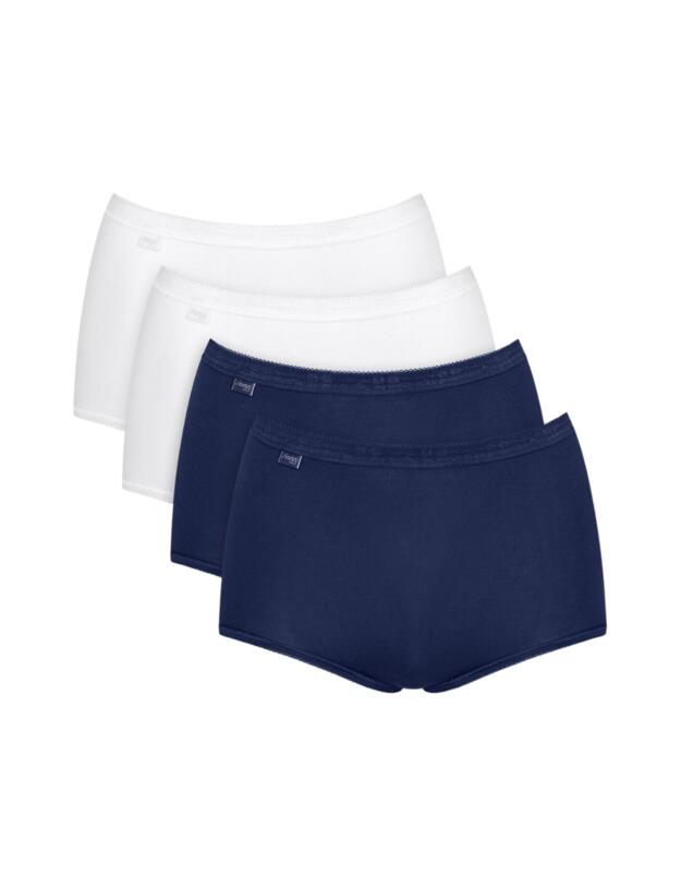 Sloggi Basic+ Maxi Brief 4 Pack Multiple Colours 13 (V013)