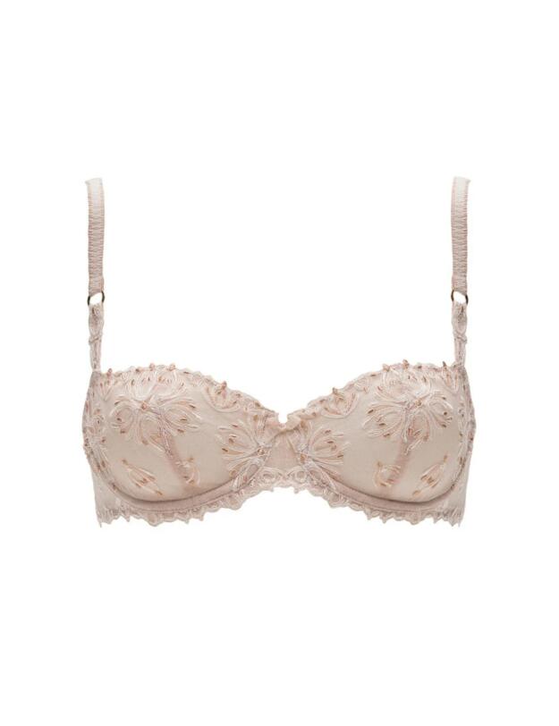 Chantelle Champs Elysees Balconette Bra Cappuccino
