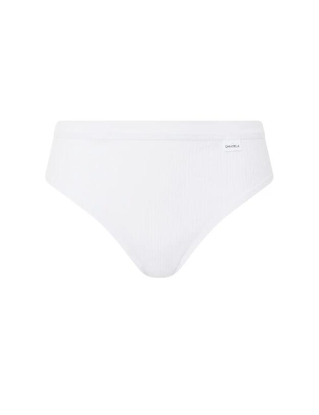 Chantelle Cotton Comfort High Leg brief White