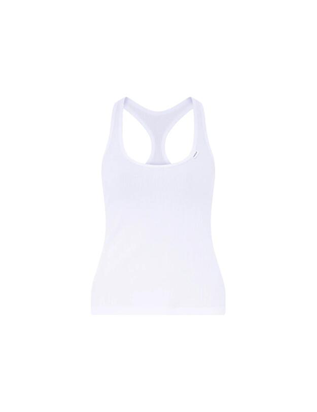 Chantelle Cotton Comfort Vest Top White 