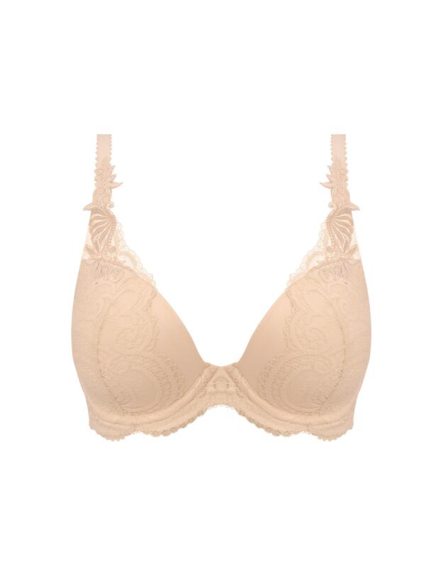 Wacoal Izumi Plunge Bra Cream Pink