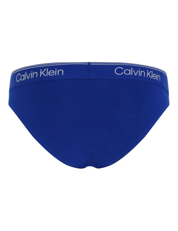 Calvin Klein Athletic Cotton Tanga Brief Blue Depths 